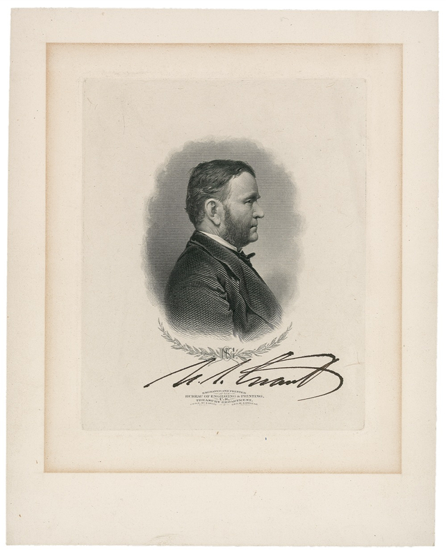 Lot 71 U. S. Grant Engraving