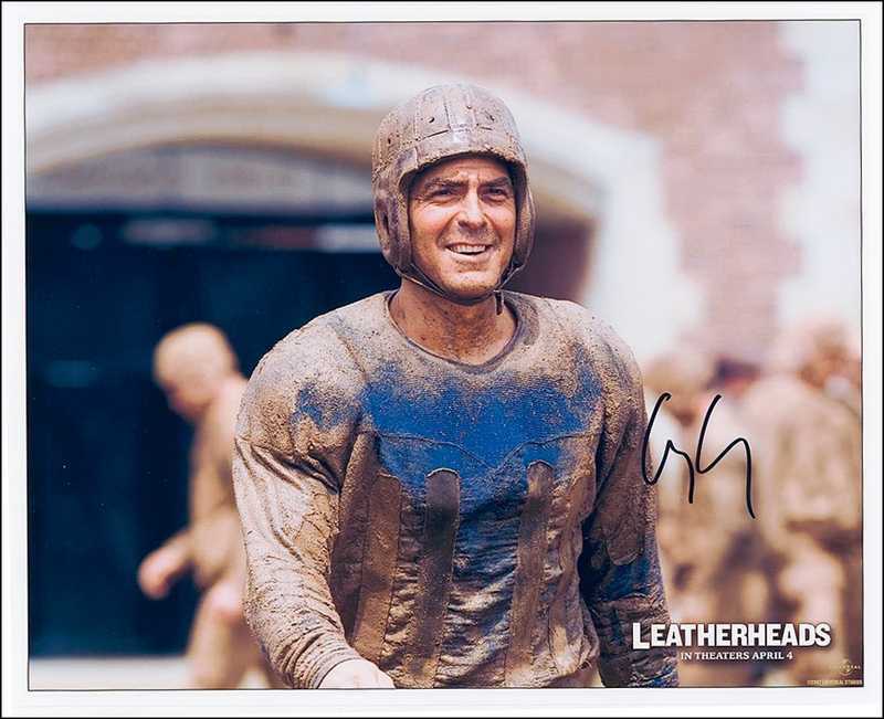 Lot 978 George Clooney Signed Photograph