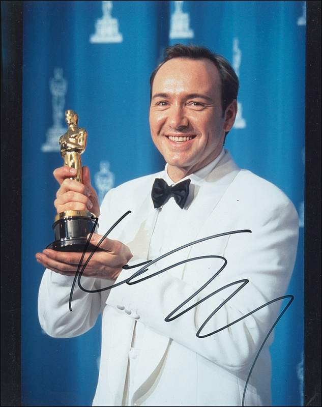 Lot 1226 Kevin Spacey Signed Photograph
