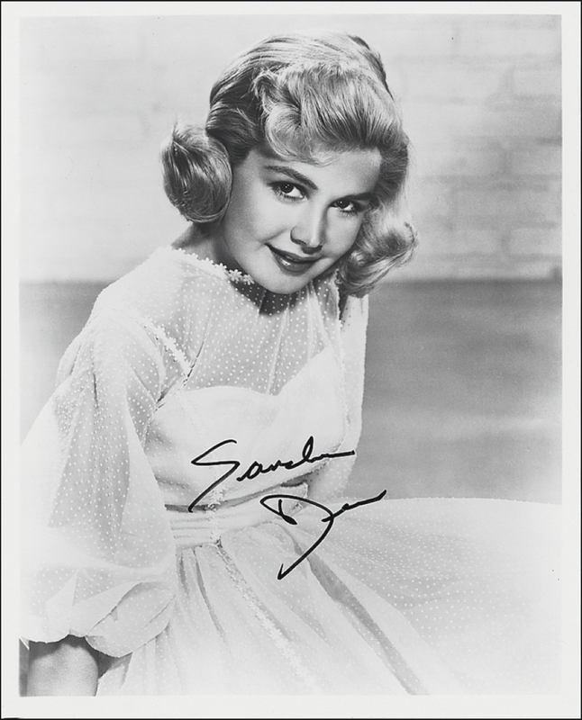 Lot 999 Sandra Dee Signed Photograph
