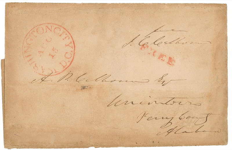 Lot 221 John C. Calhoun: John C. Calhoun