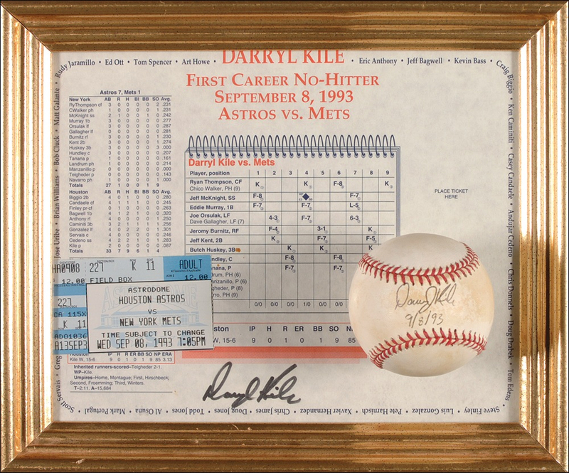 Lot 1451 Darryl Kile: Darryl Kile
