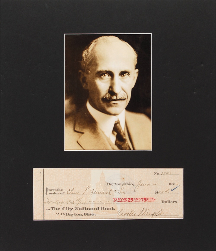 Lot 536 Orville Wright: Orville Wright