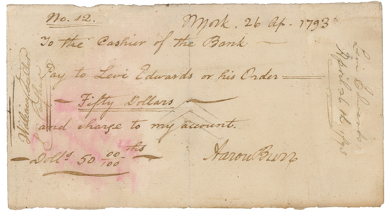 Lot 220 Aaron Burr: Aaron Burr