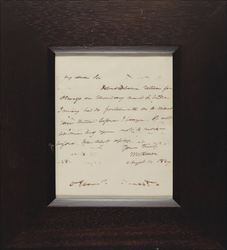 Lot 180 Martin Van Buren: Martin Van Buren