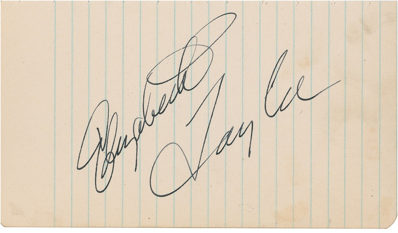 Lot 1252 Elizabeth Taylor: Elizabeth Taylor