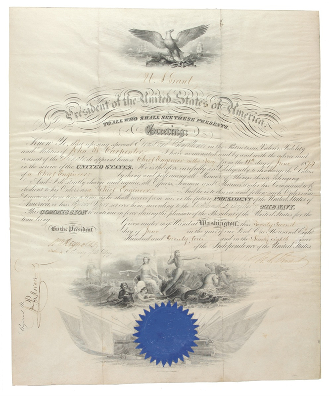 Lot 72 U. S. Grant: U. S. Grant