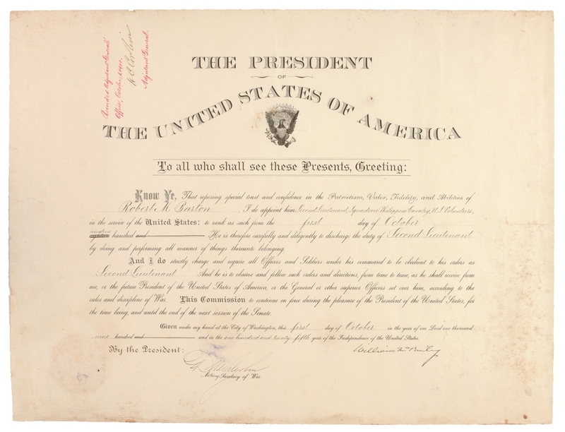 Lot 116 William McKinley: William McKinley