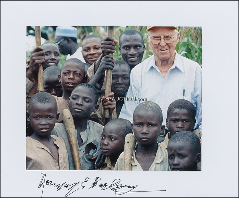 Lot 215 Norman Borlaug: Norman Borlaug