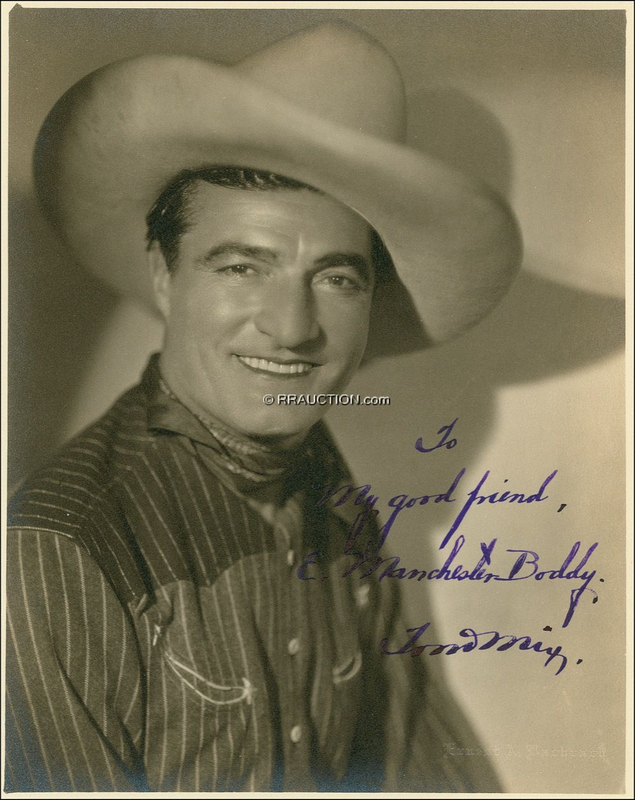 Lot 1151 Tom Mix: Tom Mix