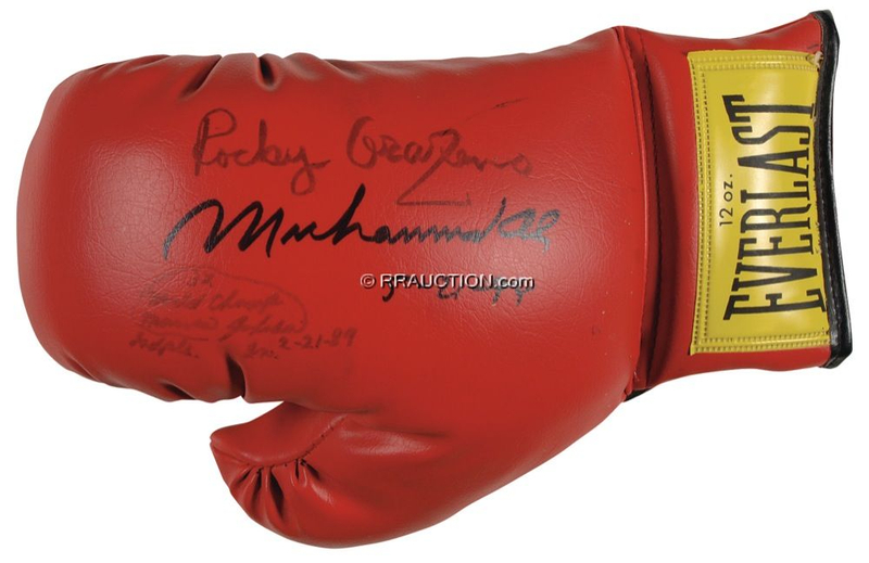 Lot 1297 Muhammad Ali and Rocky Graziano: Muhammad Ali and Rocky Graziano