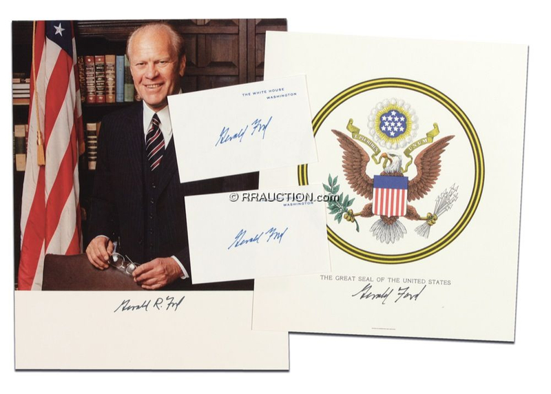 Lot 65 Gerald Ford: Gerald Ford