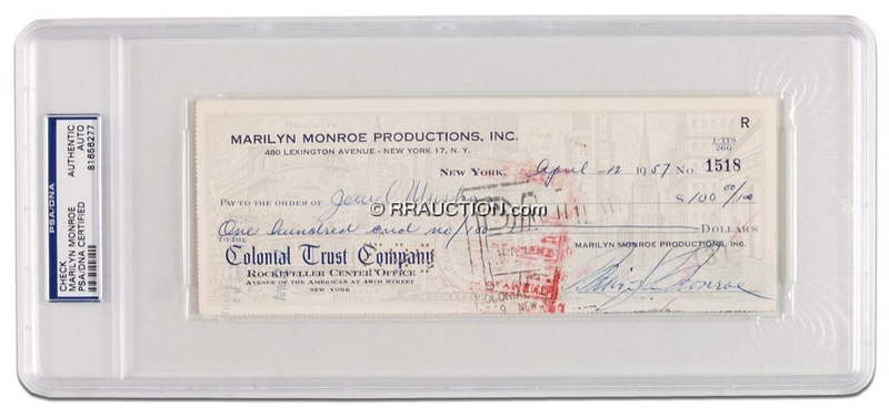 Lot 1152 Marilyn Monroe: In the year of The Prince and the Showgirl