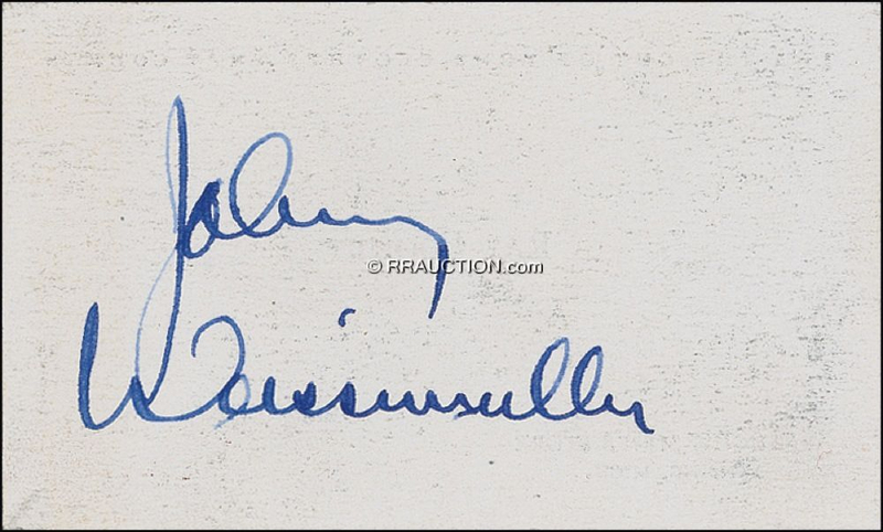 Lot 1275 Johnny Weissmuller: Johnny Weissmuller