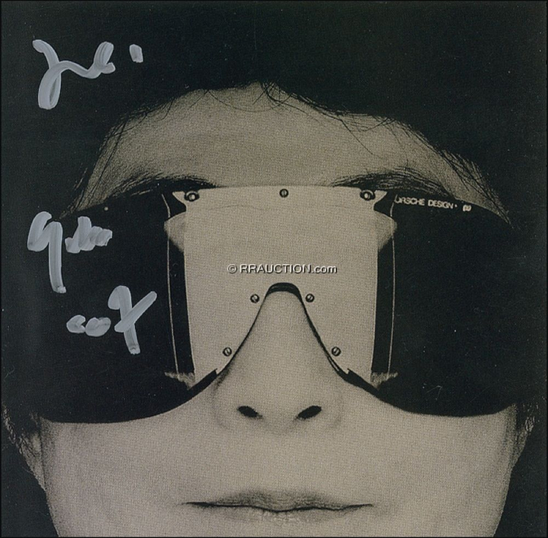 Lot 838 Yoko Ono: Yoko Ono