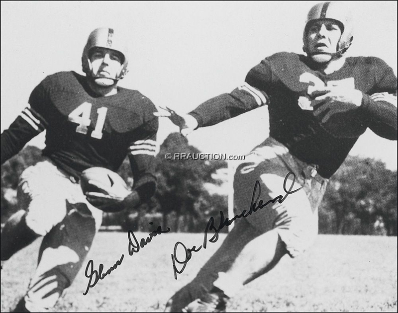 Lot 1370 Glenn Davis and Doc Blanchard: Glenn Davis and Doc Blanchard