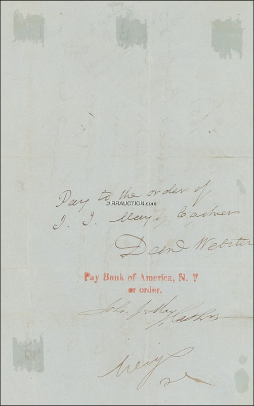 Lot 411 Daniel Webster: Daniel Webster