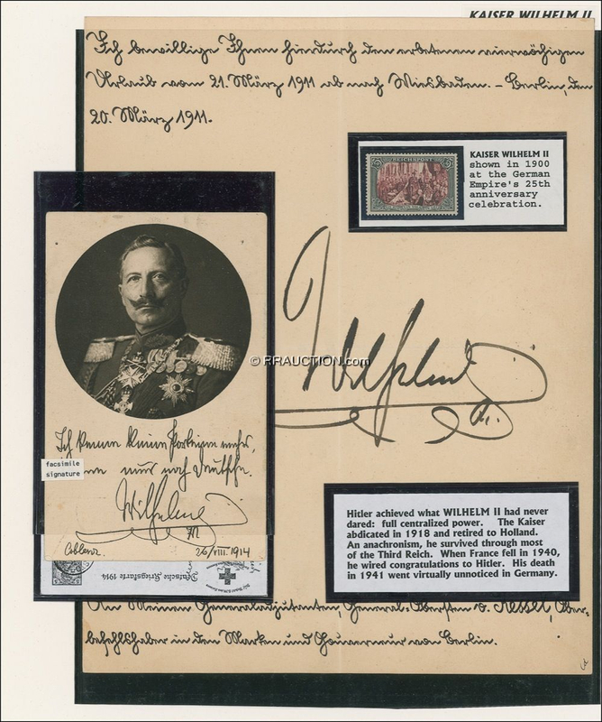 Lot 415 Wilhelm II: Wilhelm II