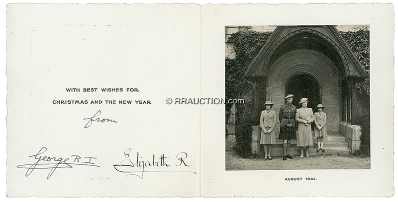 Lot 273 George VI and Elizabeth: George VI and Elizabeth