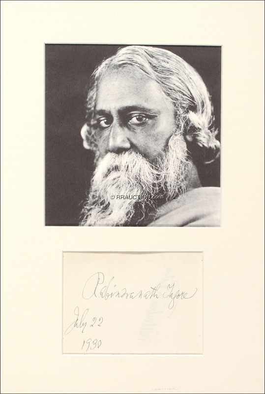 Lot 644 Rabindranath Tagore: Rabindranath Tagore