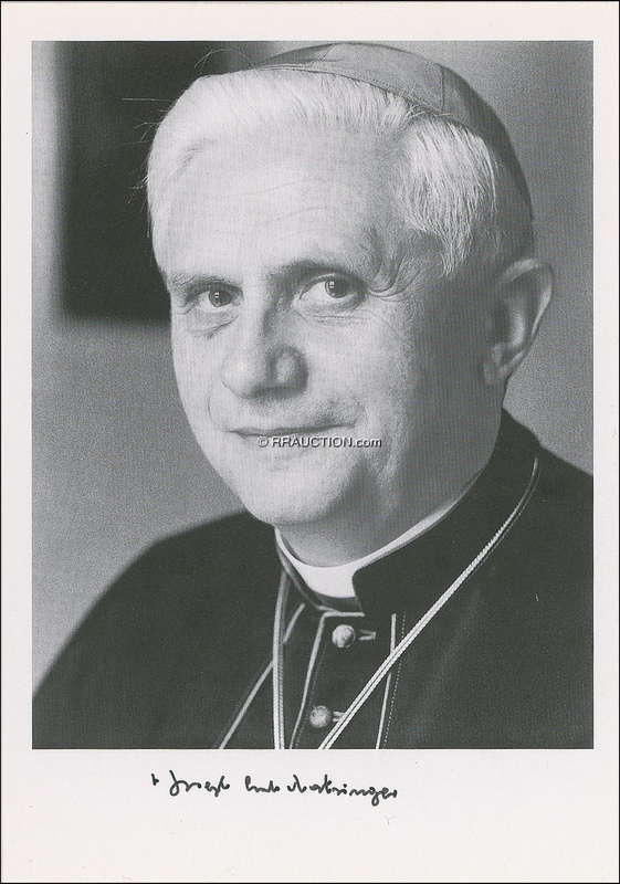 Lot 209 Benedict XVI: Benedict XVI