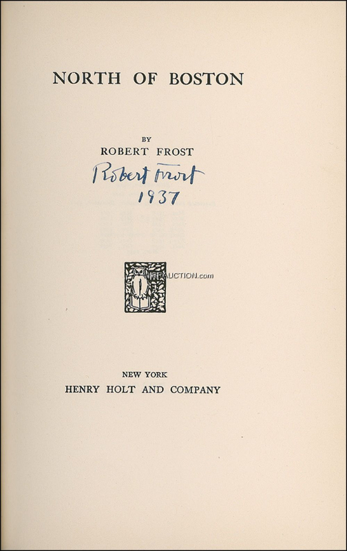 Lot 577 Robert Frost: Robert Frost