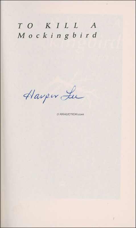 Lot 599 Harper Lee: Harper Lee