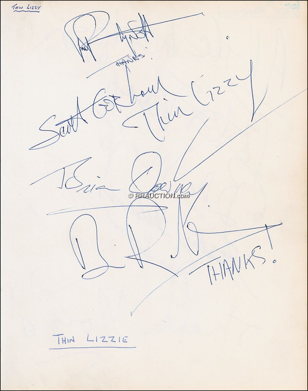 Lot 874 Thin Lizzy: Thin Lizzy