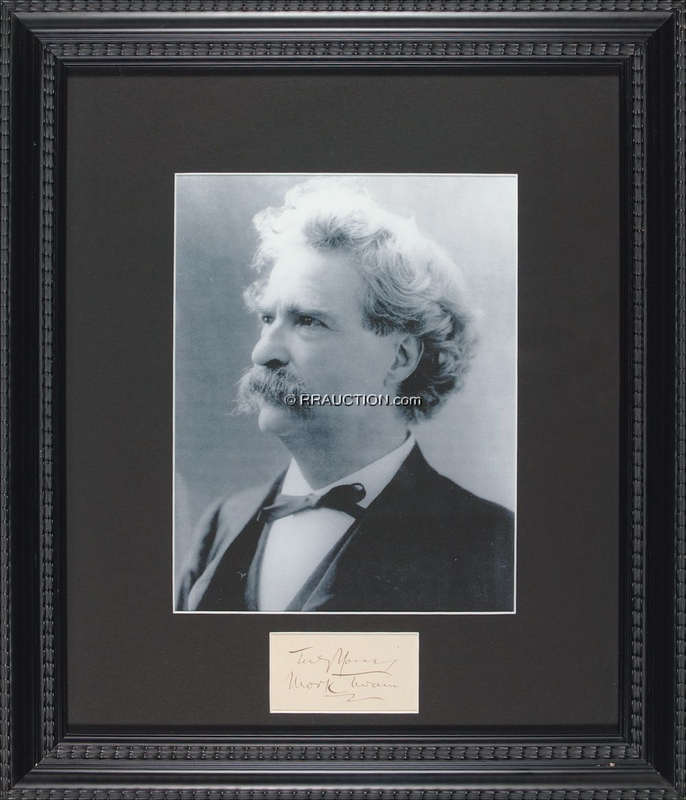 Lot 567 Samuel L. Clemens: Samuel L. Clemens