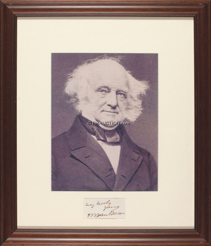 Lot 183 Martin Van Buren: Martin Van Buren