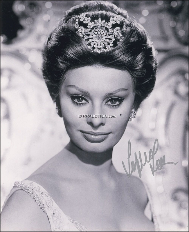 Lot 1125 Sophia Loren: Sophia Loren