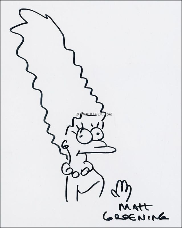 Lot 680 Matt Groening: Matt Groening