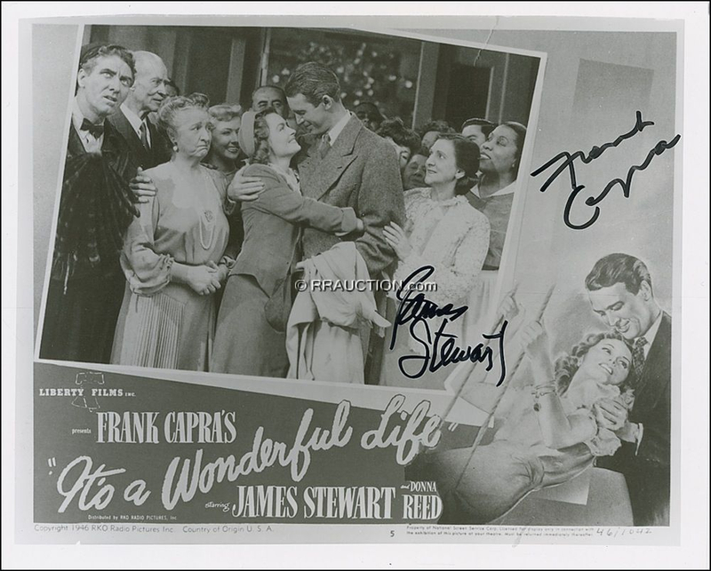Lot 1239 James Stewart and Frank Capra: James Stewart and Frank Capra