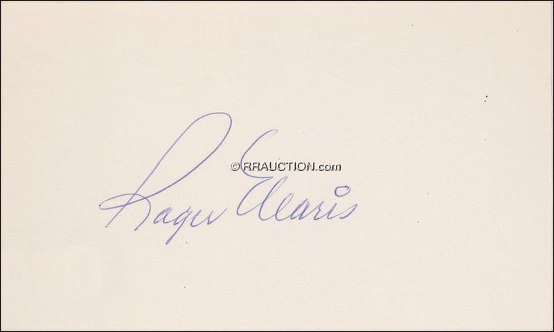 Lot 1482 Roger Maris: Roger Maris