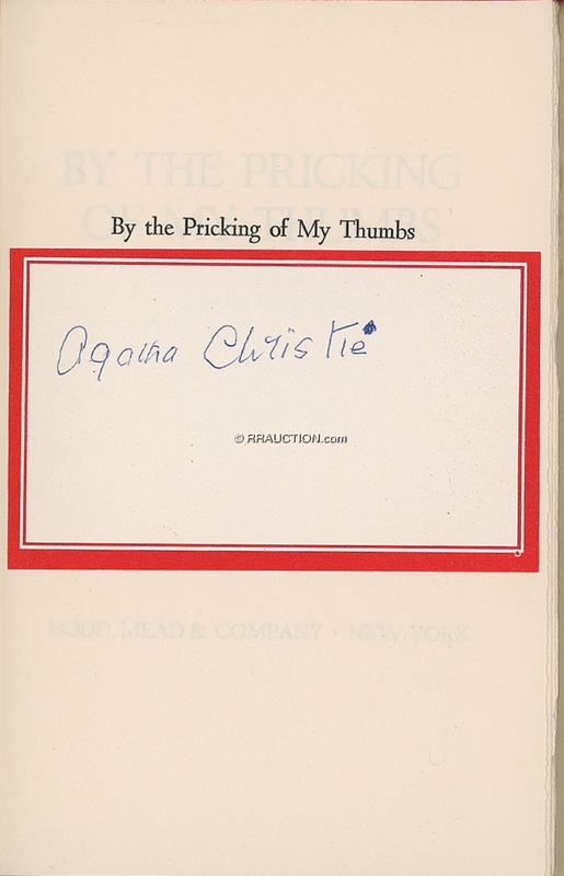 Lot 564 Agatha Christie: Agatha Christie