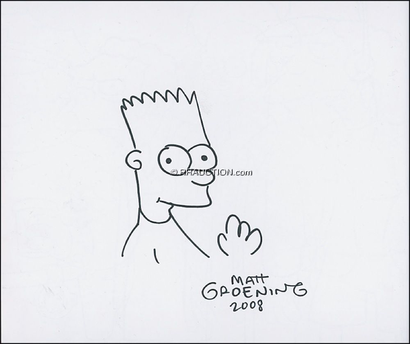 Lot 681 Matt Groening: Matt Groening