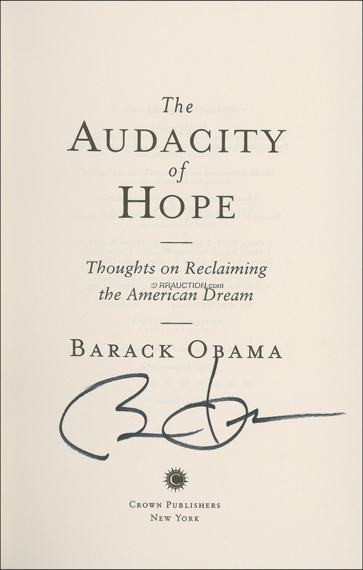 Lot 128 Barack Obama: Barack Obama