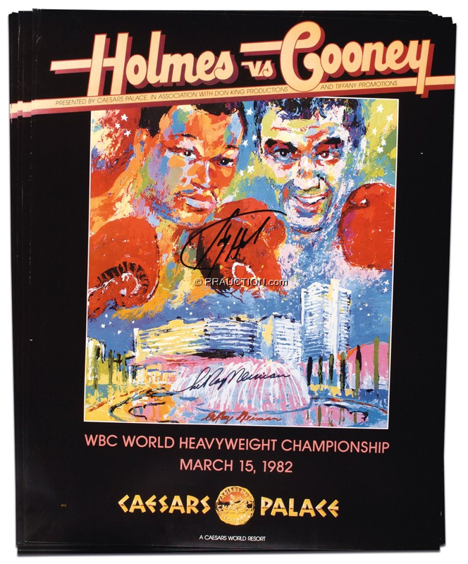 Lot 1427 Larry Holmes and LeRoy Neiman: Larry Holmes and LeRoy Neiman