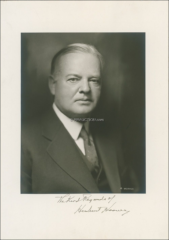 Lot 93 Herbert Hoover: Herbert Hoover