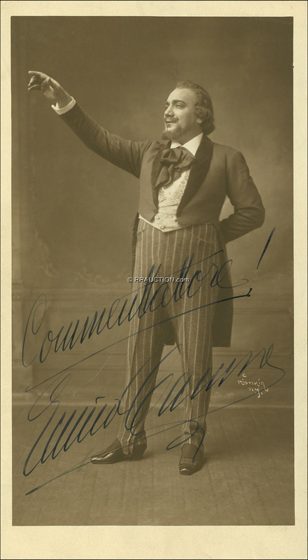 Lot 748 Enrico Caruso: Enrico Caruso