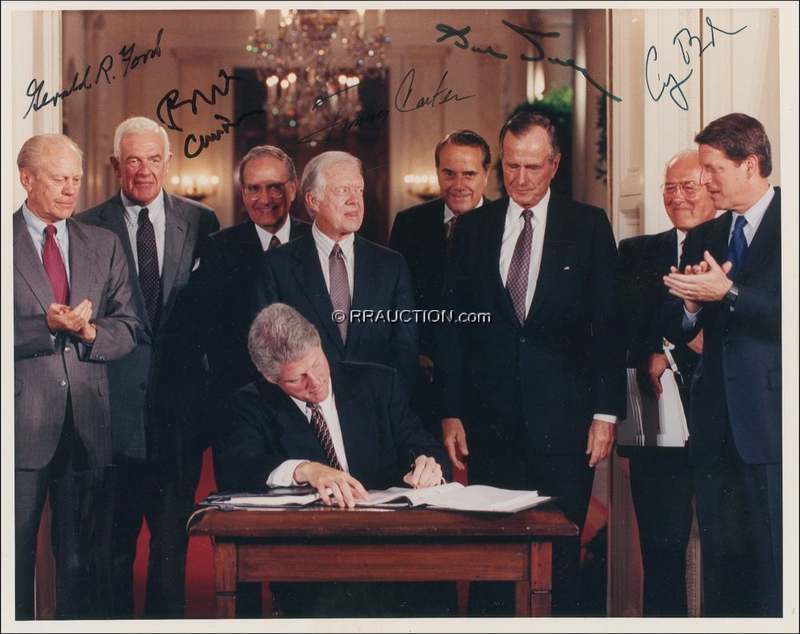 Lot 69 Four Presidents: NAFTA: Four Presidents: NAFTA