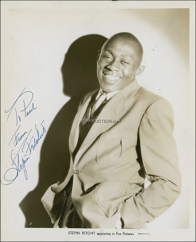 Lot 1020 Stepin Fetchit: Stepin Fetchit