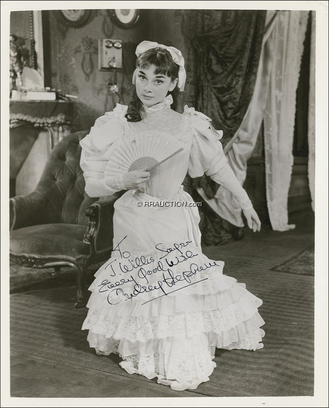 Lot 1067 Audrey Hepburn: As Gigi