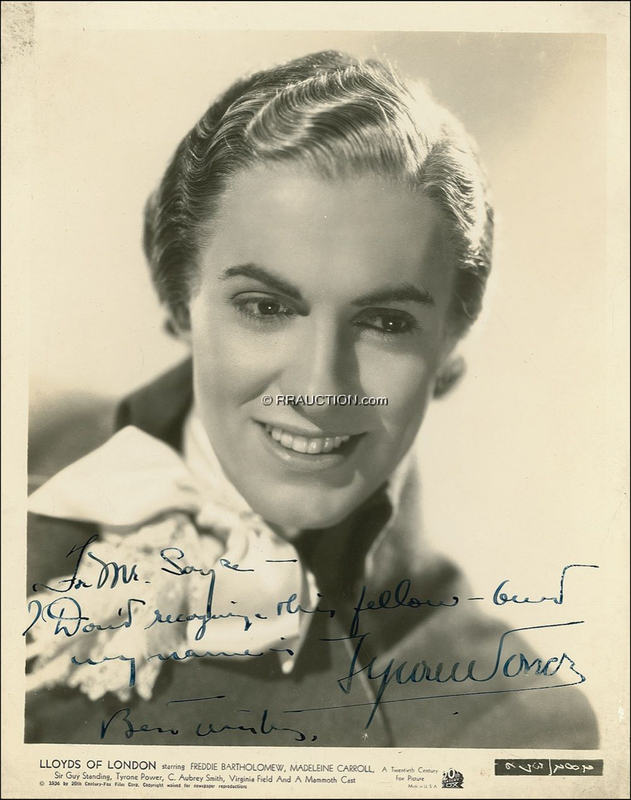 Lot 1184 Tyrone Power: Tyrone Power