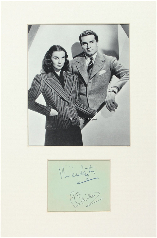 Lot 1116 Vivien Leigh and Laurence Olivier: Vivien Leigh and Laurence Olivier
