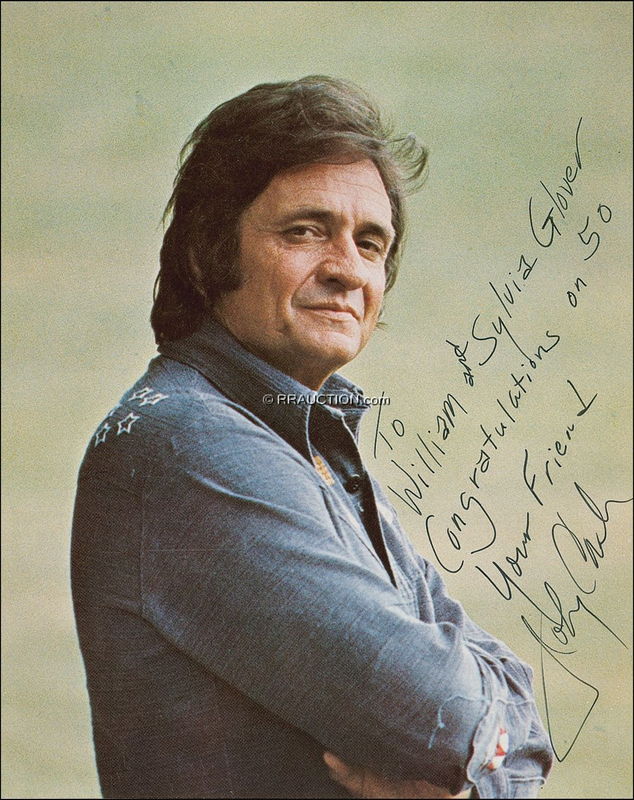 Lot 751 Johnny Cash: Johnny Cash