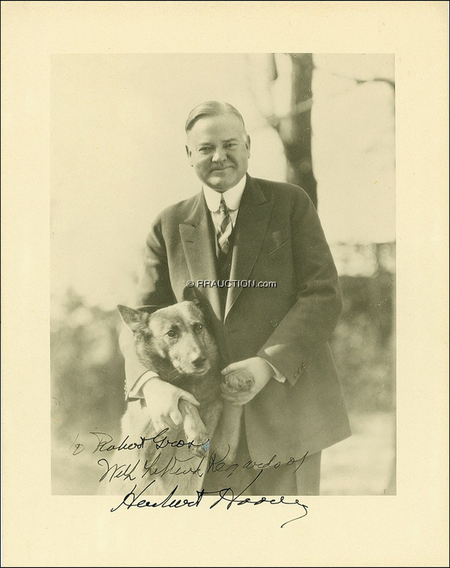 Lot 94 Herbert Hoover: Herbert Hoover
