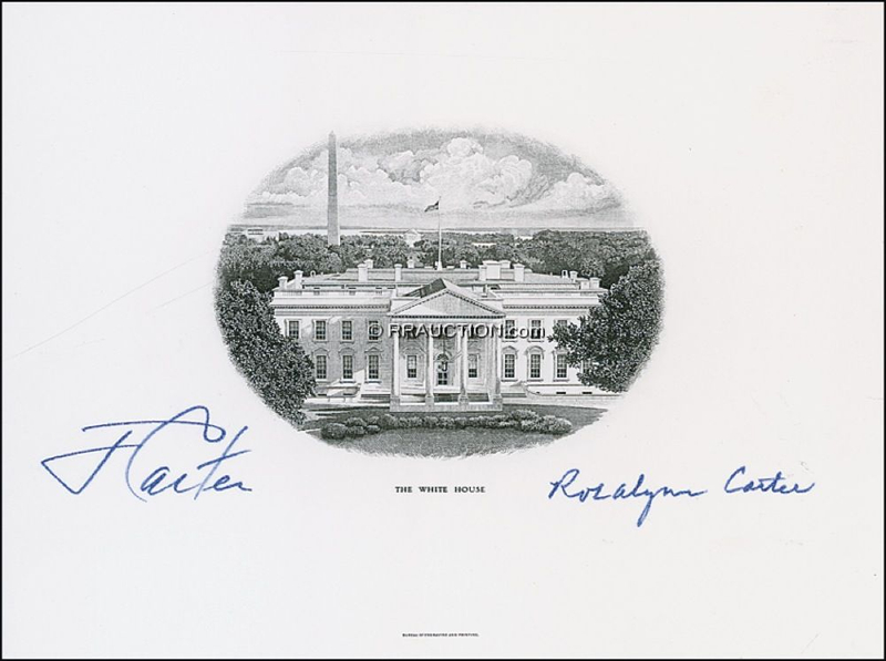 Lot 24 Jimmy and Rosalynn Carter: Jimmy and Rosalynn Carter