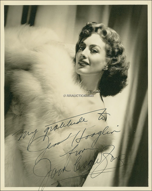 Lot 988 Joan Crawford: Joan Crawford