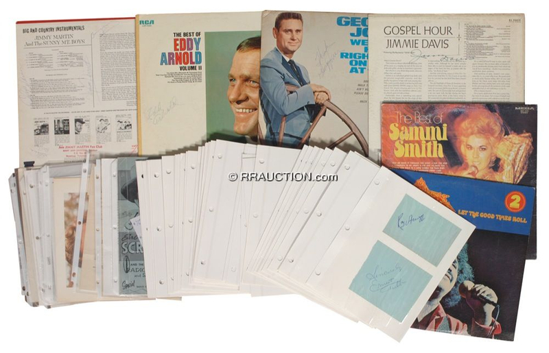 Lot 762 Country Music: FINGER PICKIN? GOOD: Huge country music collection including legends CLINE, ACUFF, TUBB, WILLIAMS, and ATKINS